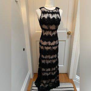 Alice & Olivia long black gown